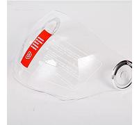 Helmet visor lens, Helmet Goggles fit Compatible with BE-ON 110B Motorcycle Lens Windshield Compatible with 108A Sunshade PC Material Clear Black Visor(Clear)