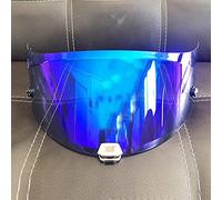 Helmet visor lens, Motorcycle Helmet Lens Visor Glasses Full Face Case Compatible with H-JC RPHA-11/70 Venom Second And Third Generation Mask(Ice blue)