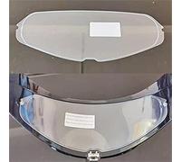 Helmet visor lens, Motorcycle Helmet Lens Visor Glasses Full Face Case Compatible with H-JC RPHA-11/70 Venom Second And Third Generation Mask(Anti-fog film)