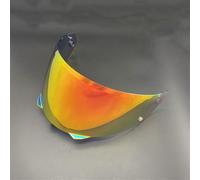 Helmet visor lens, Shields for HJC I90 HJ-33 Helmet Visor Uv Protection Ca-sco Moto Visera Sunshield Windshield Sunscreen Visor Shield Lens(Revo Deep Red)