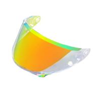 Helmet visor lenses, Carbon Visor for HJC Rpha12 HJ42 Motorcycle Interchangeable Replacement Inner Lining Lens(Clear Red)