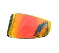 Helmet Visor Lenses, FF801 Shield for LS2 FF397 Replacement Shields Sunscreen High Strength Motorcycle Accessories Parts(Black-Day Use Only)(Revo Deep Red-day Use Only)