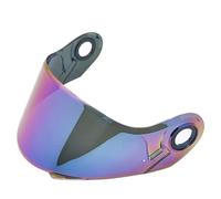 Helmet visor lenses, Helmet Visor for LS2 FF370 386 325 394 Motorcycle Glass Original Helmets Windshield(Rainbow)