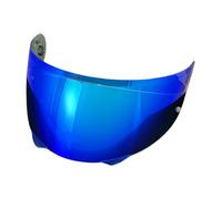 Helmet visor lenses, HJ33 Helmet Visor for HJC i90 i91 Face Shield UV Cut Windproof Sunscreen Lens Durable Polycarbonate(Deep Blue)