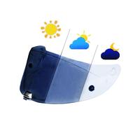 Helmet visor lenses, Photochromic Helmet Shield for HJC RPHA70 RPHA11 HJ-26 ST Visor Universal Size Sunscreen Ca-sco Moto Accessories(Hj26 Clear)