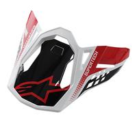 Helmet Visor Motorcycle ALPINESTARS Supertech M8 Triple - Black/Red/White