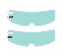 Helmet Visor Sticker 2PCS Rain Cover Film/Anti Fog Film Motorcycle Helmet Lens Universal High Performance Film for Safety Cycling