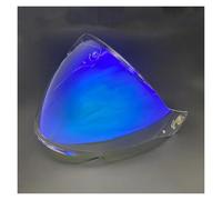 Helmet Visor Windshield Shield Compatible with Mo&to&ra&x S30 G263/JET-3(Clear Blue)