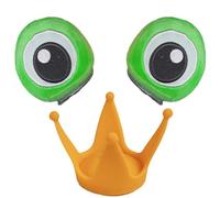 Helmets Horns - Cute Cartoon Frog Helmet Accessory | Ski Kids Ears Easy Fastener | Addition To Bike Helmet Sports Helmets For Biking Skiing Outdoor Activities Playground Fun Use
