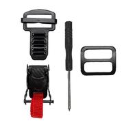 Helmets Quick Release Buckle Kit - Motorcycle Helmet Strap Clip,Doublle D Style Safe Fastener | Quick Buckle Straps with Clips for Helmets, Accessories for Men, Women, Adult Riders, Easy Use