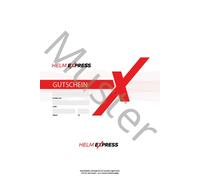 HELMEXPRESS.COM voucher 100 EURO white gift code to print out