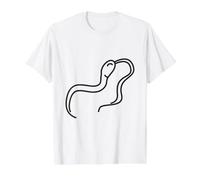 Helminths Parasitic Worms Value Graphic T-Shirt, Men, White, XL