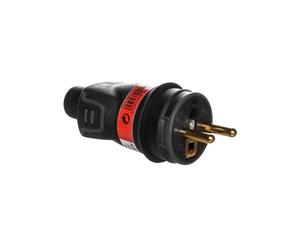 Helmo Portable Rubber Plug 16A 2P+Z 230V IP44 Black 050114