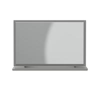 Helmsley Large Mirror In Dusk Grey (Ready Assembled)
