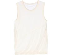 Helmut Lang Bubble cotton tank top - Neutrals XS-S-M-L