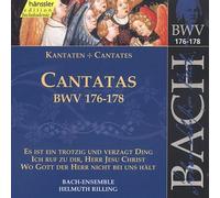 Stuttgart Bach Collegium - Bach: Cantatas, BWV 176-178 (Edition Bachakademie Vol 53) /Rilling