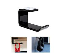 Helonge Headphone Stand Headset Holder, Adhesive Headset Hook Mount, Gaming Headset Hanger, Under Desk Design, Universal Fit