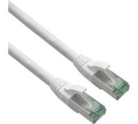 helos GRS zertifiziertes Cat 6a patch cord with Cat 7 Rohkabel TPE white 30,0m