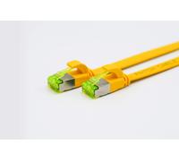 Helos Patch Cable U/FTP Cat 6a 5.0 m Yellow