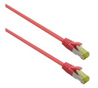 Helos Ultra Flex Patch Cable S/FTP Cat 6a TPE Red 25.0 m