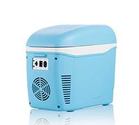HELOU Mini Refrigerator for Car, 7.5L 12V Portable Mini Fridge Food Drinks Warmer Cooler Multi-Functional Personal Fridge Freezer/Small Refrigerator/beverage Refrigerator/electronic Refrigerator