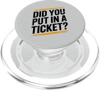 Help Desk Team Ticket Tech Support IT Guy Computer PopSockets PopGrip for MagSafe