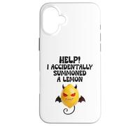 Help! I Accidentally Summoned a Lemon Case for iPhone 16 Plus