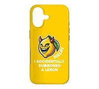 Help I Accidentally Summoned a Lemon - Funny Meme Case for iPhone 17