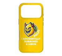 Help I Accidentally Summoned a Lemon - Funny Meme Case for iPhone 17 Pro