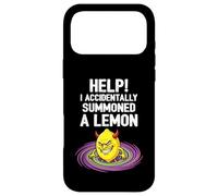 Help I Accidentally Summoned a Lemon Funny Meme Case for iPhone 17 Pro Max