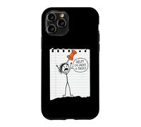 Help! I'm Under A Tack! Fun Saying Sarcastic Cartoon Novelty Case for iPhone 11 Pro
