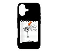 Help! I'm Under A Tack! Fun Saying Sarcastic Cartoon Novelty Case for iPhone 17
