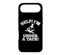 Help! I'm Under A Tack! - Funny Saying Sarcastic Novelty Case for iPhone Air