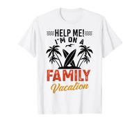 Help Me I'm On A Family Vacation Funny Holidays Graphic T-Shirt