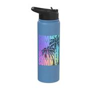 Help me I'm on a Family Vacation Summer Vacation Stainless Steel Insulated Water Bottle