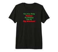 Help Nonna By Getting Out of My Kitchen Italian Premium T-Shirt