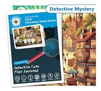 Help put the sticky-fingered criminal behind bars! York Treasure Trail : Detective Mystery : A Self Guided Mystery Guide - Outdoor Escape Room