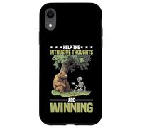 Help The Intrusive Thoughts Are Winning Overthinking - Case for iPhone XR