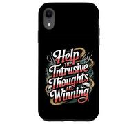 Help The Intrusive Thoughts Are Winning Overthinking - Case for iPhone XR