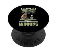Help The Intrusive Thoughts Are Winning Overthinking - PopSockets Adhesive PopGrip
