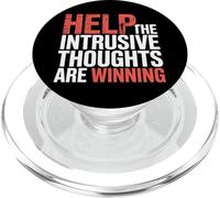 Help The Intrusive Thoughts Are Winning Overthinking |- PopSockets PopGrip for MagSafe