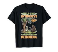 Help The Intrusive Thoughts Are Winning Overthinking T-Shirt