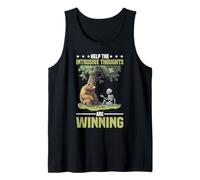 Help The Intrusive Thoughts are Winning Overthinking - Tank Top