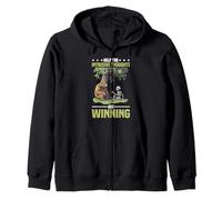 Help The Intrusive Thoughts Are Winning Overthinking - Zip Hoodie