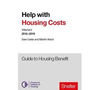 Help with Housing Costs: Volume 2 Guide to Housing Benefit, 2018-19