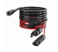 helpers lab Solar Plug to DC8020 Female Solar Powered Charging Cable Solar Panel Cable DC8020 Adapter Compatible with SolarSaga 200W Powerstation 1.8m