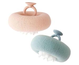 Helpful Design: A Design integrates a Sponge and Brush, optimizing Your