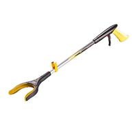 Helping Hand Company Handi Grip MAX Reacher Grabber with 90 Degree Rotating Head and Locking Trigger 26 inch / 65cm. Long Handled Grabbing Aid Stick for Elderly, Disabled, Pregnant or Limited Movement