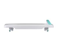Helping Hand Kingfisher white plastic bath board with handle. Adjustable to fit 26"-28" width baths. 200kg / 31 stone weight limit. Eligible for VAT relief in the UK