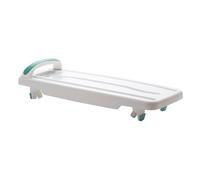 Helping Hand Kingfisher White Plastic Bath Board with Handle. Bath Board for Elderly and Disabled Users. Adjustable to Fit 16"-24" Width Baths. 200kg / 31 Stone Weight Limit